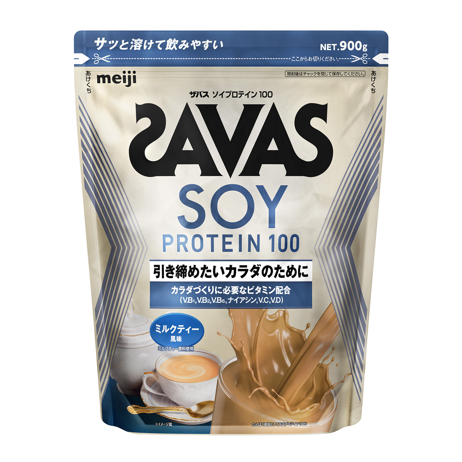 ザバス ソイプロテイン ミルクティー